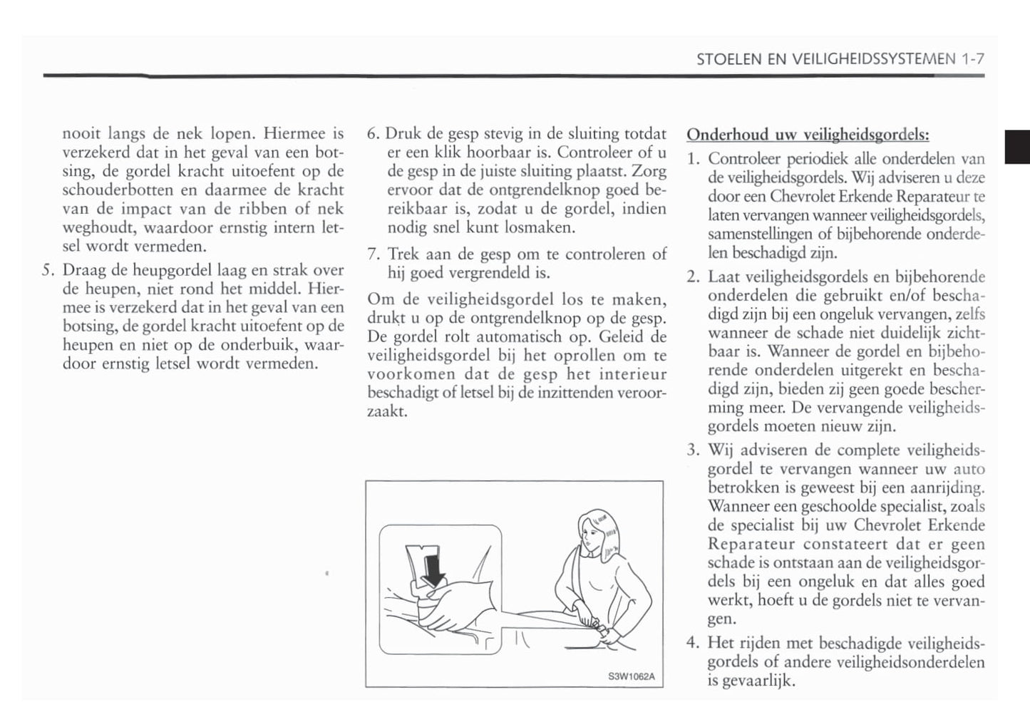 2005-2010 Chevrolet Matiz Owner's Manual | Dutch