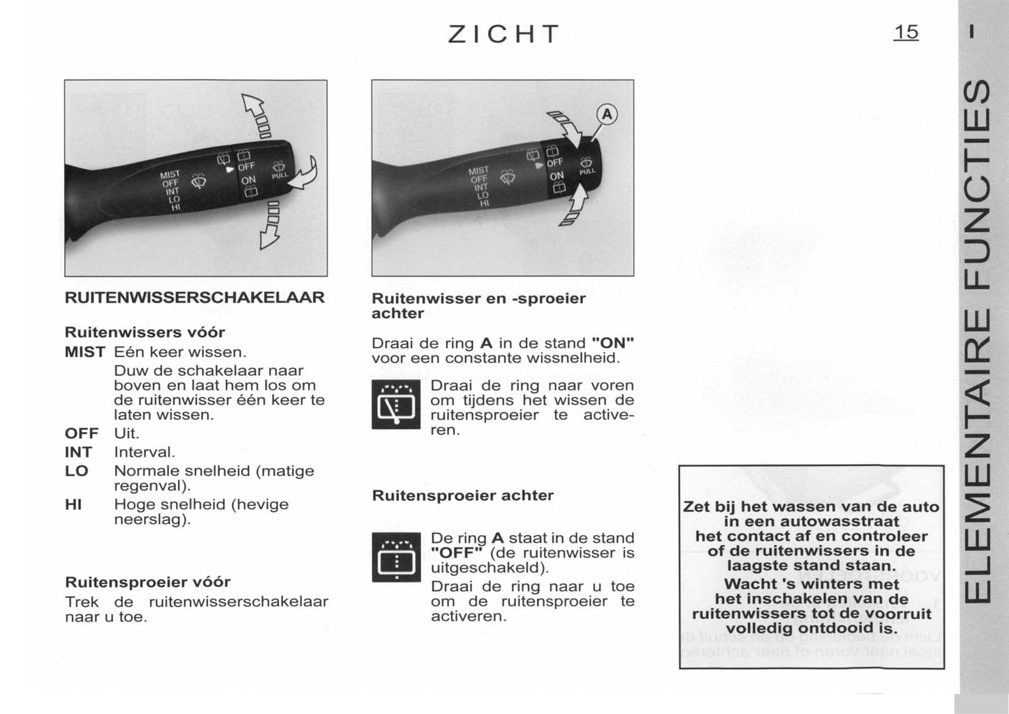 2005-2006 Citroën C1 Gebruikershandleiding | Nederlands