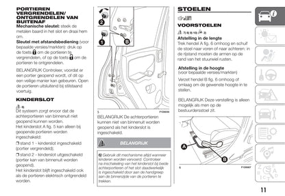 2012-2020 Fiat Panda Manuel du propriétaire | Néerlandais