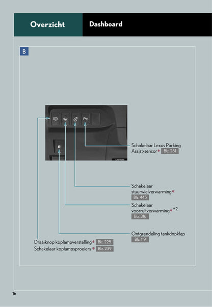 2011-2012 Lexus CT 200h Owner's Manual | Dutch