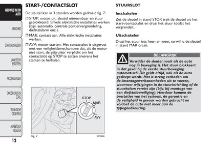 2012-2013 Fiat Qubo Gebruikershandleiding | Nederlands