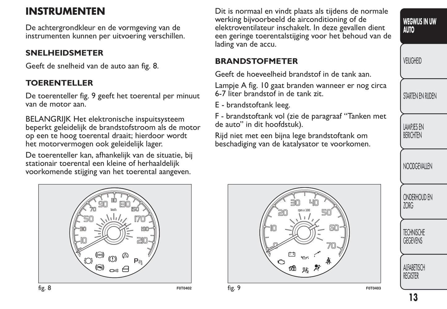 2012-2013 Fiat Qubo Gebruikershandleiding | Nederlands