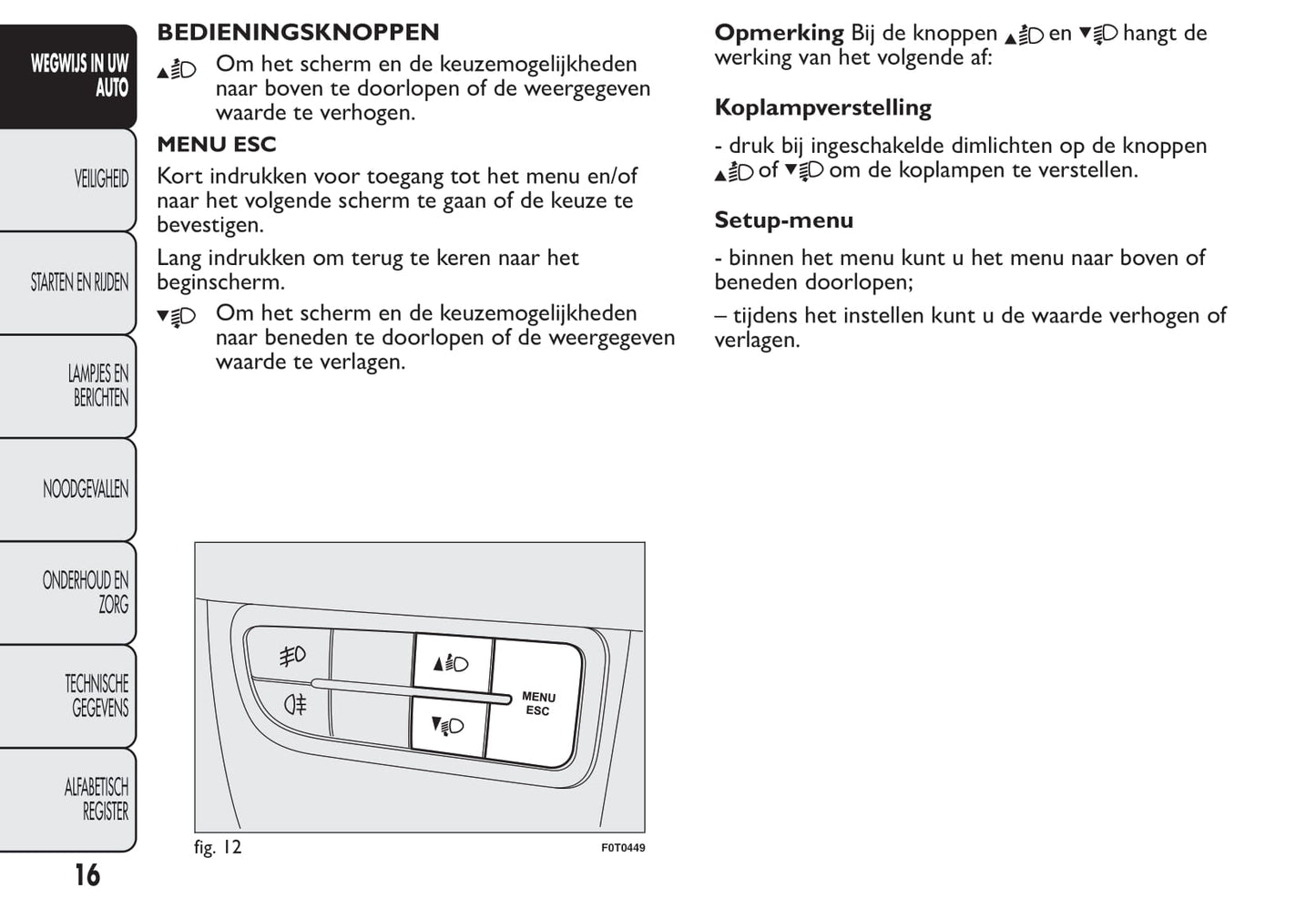 2012-2013 Fiat Qubo Gebruikershandleiding | Nederlands