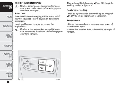 2012-2013 Fiat Qubo Gebruikershandleiding | Nederlands