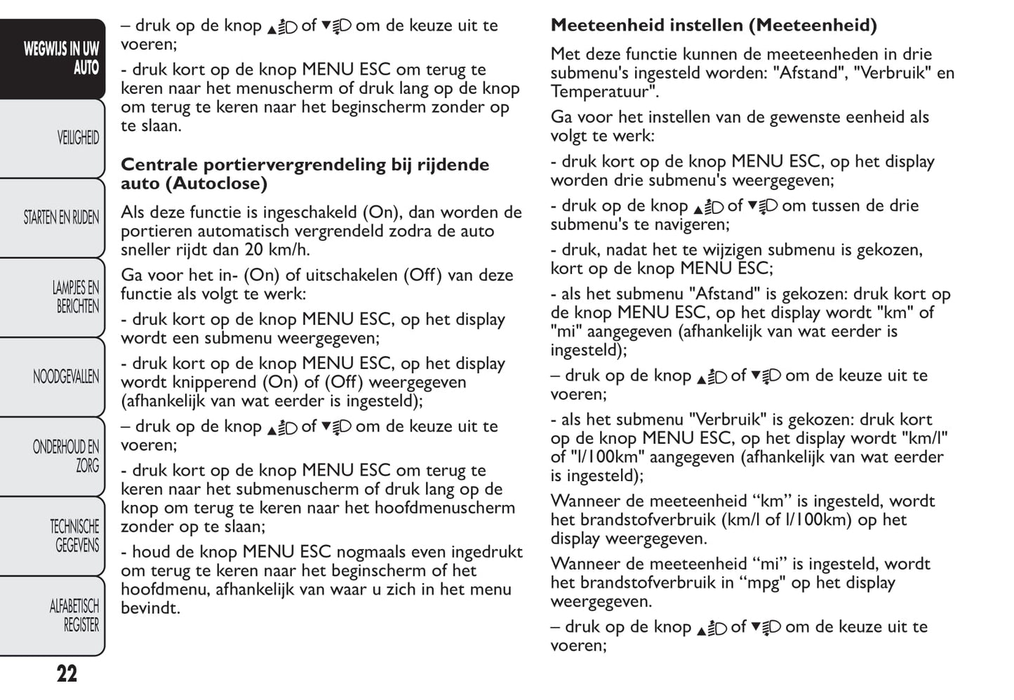 2012-2013 Fiat Qubo Gebruikershandleiding | Nederlands