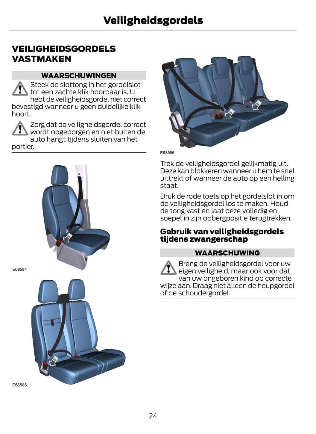 2014-2015 Ford Transit Owner's Manual | Dutch