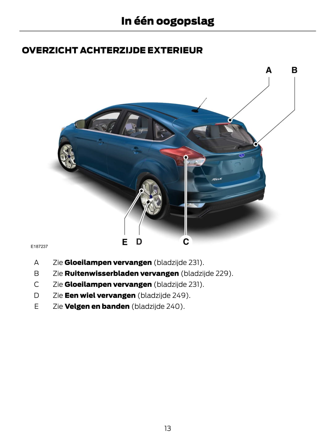 2015 Ford Focus Manuel du propriétaire | Néerlandais