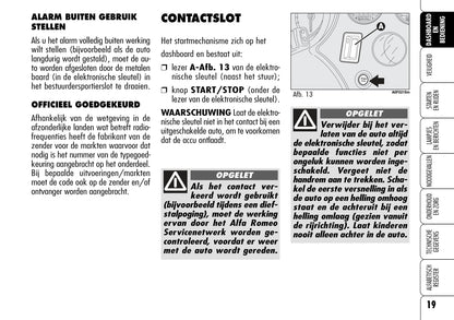 2005-2012 Alfa Romeo Brera Gebruikershandleiding | Nederlands