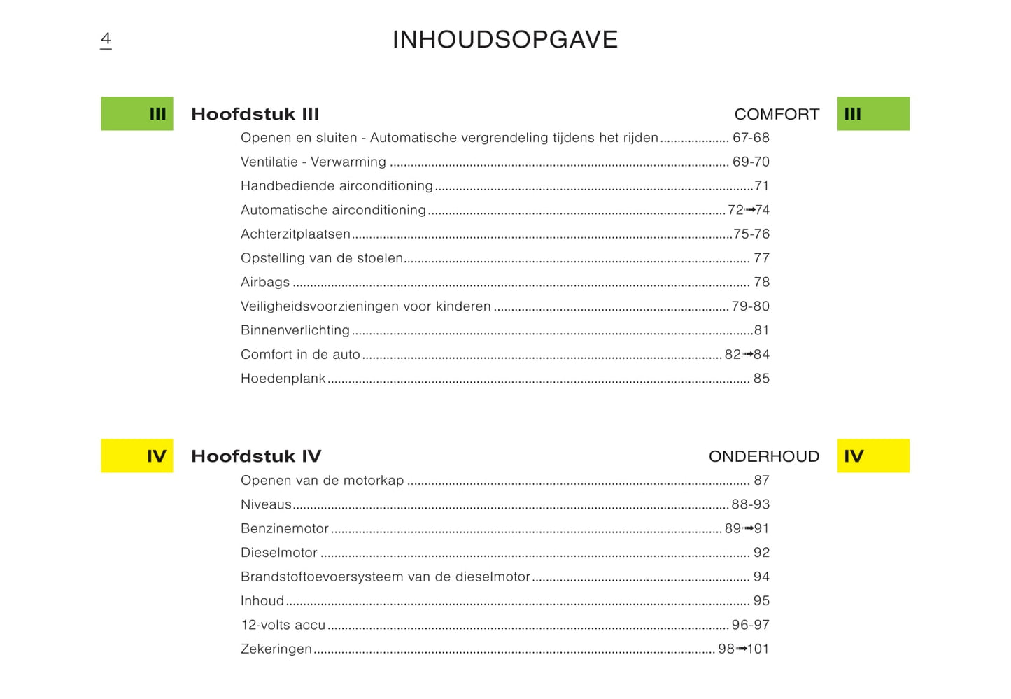 2006-2007 Citroën C2 Gebruikershandleiding | Nederlands