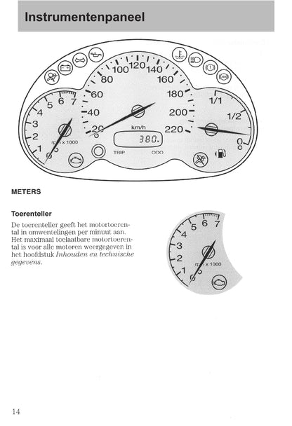 1997-2008 Ford Ka Manuel du propriétaire | Néerlandais