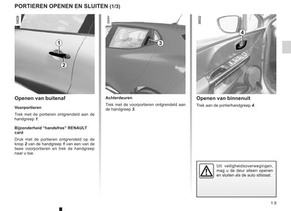 2015-2016 Renault Clio Owner's Manual | Dutch