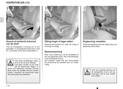 2015-2016 Renault Clio Owner's Manual | Dutch