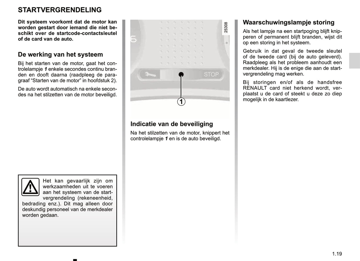 2012 Renault Clio Owner's Manual | Dutch