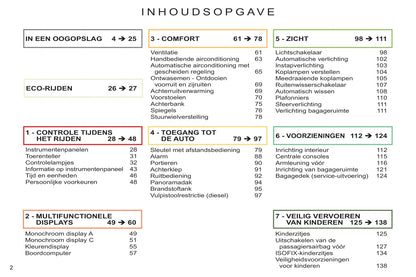 2013-2014 Citroën C4 Bedienungsanleitung | Niederländisch