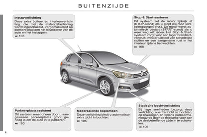 2013-2014 Citroën C4 Bedienungsanleitung | Niederländisch