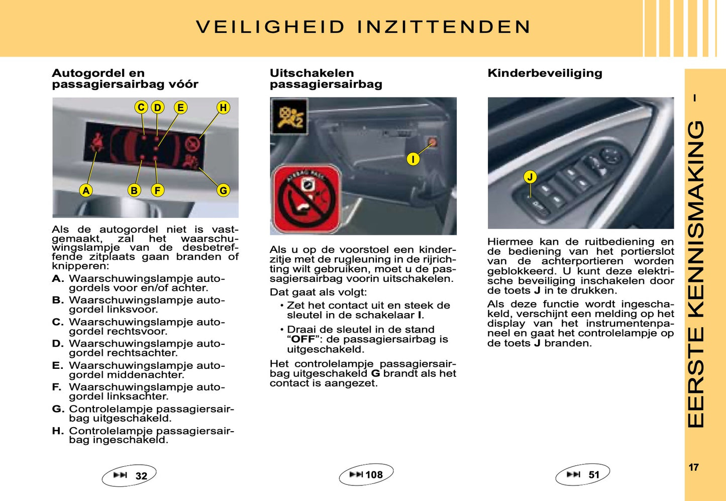 2008 Citroën C5 Owner's Manual | Dutch