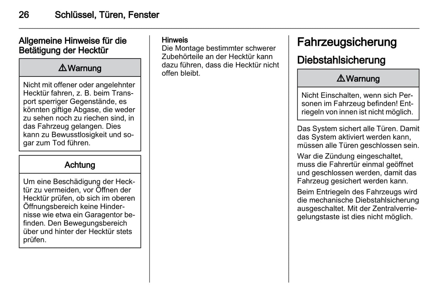 2011-2012 Opel Astra Gebruikershandleiding | Duits