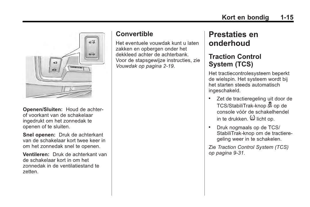 2013-2014 Chevrolet Camaro Owner's Manual | Dutch