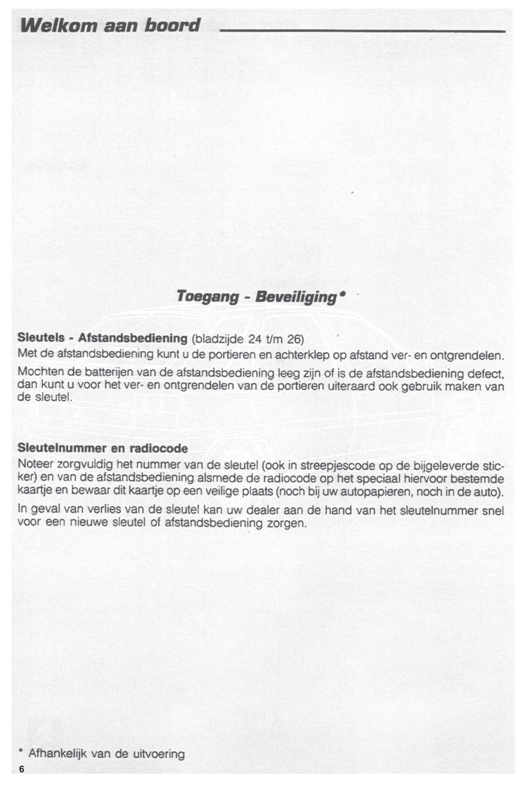 1994-1996 Citroën ZX Gebruikershandleiding | Nederlands