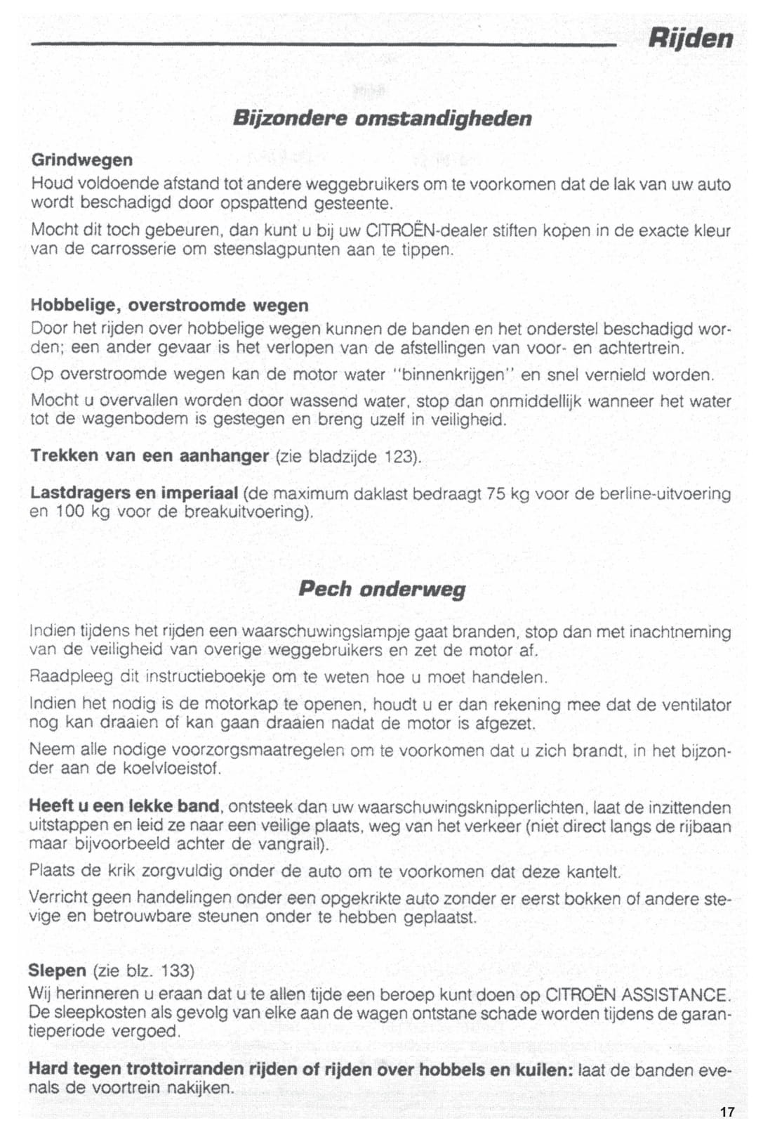 1994-1996 Citroën ZX Gebruikershandleiding | Nederlands