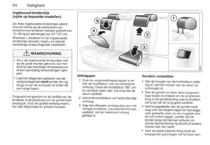 1998-2002 Saab 9-3 Owner's Manual | Dutch