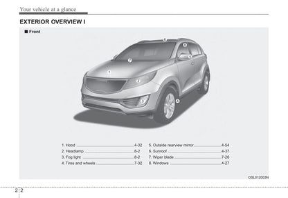 2016 Kia Sportage Owner's Manual | English