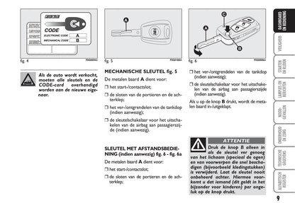 2012-2013 Fiat Panda Owner's Manual | Dutch