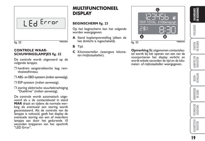 2012-2013 Fiat Panda Owner's Manual | Dutch