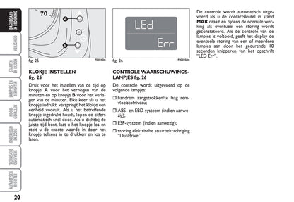 2012-2013 Fiat Panda Owner's Manual | Dutch