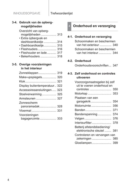 2011-2012 Toyota Verso-S Owner's Manual | Dutch