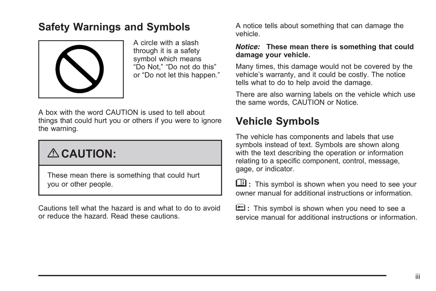 2005-2009 Saab 9-7X Owner's Manual | English