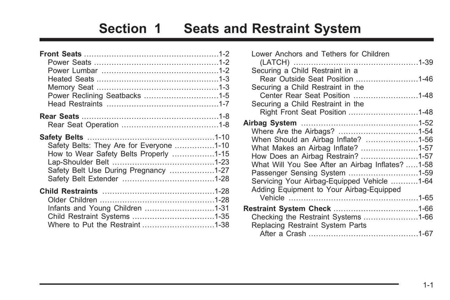 2005-2009 Saab 9-7X Owner's Manual | English