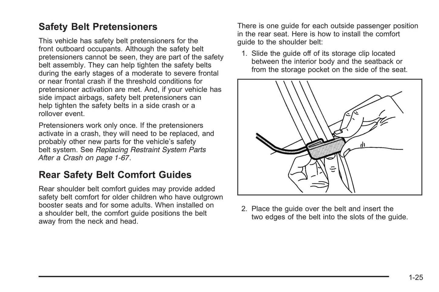 2005-2009 Saab 9-7X Owner's Manual | English