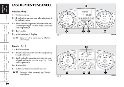 2004-2012 Lancia Musa Bedienungsanleitung | Niederländisch