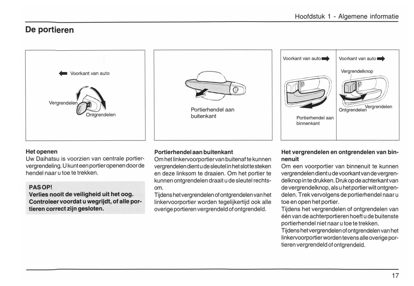 2006-2015 Daihatsu Terios Gebruikershandleiding | Nederlands