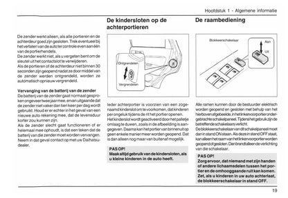 2006-2015 Daihatsu Terios Gebruikershandleiding | Nederlands