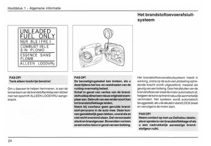 2006-2015 Daihatsu Terios Gebruikershandleiding | Nederlands