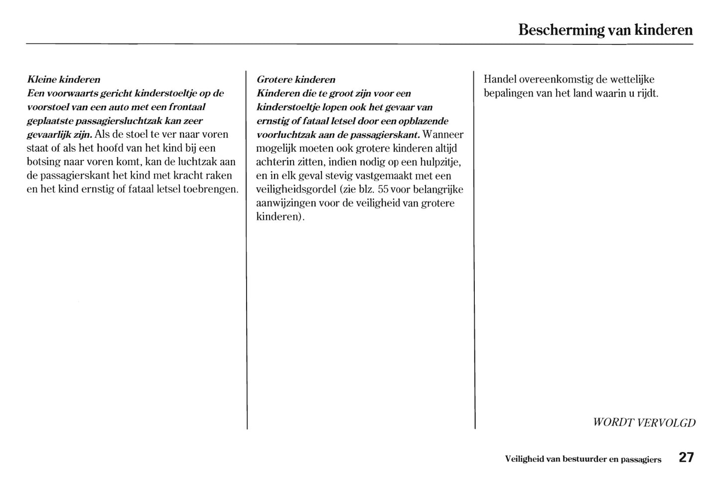 2005-2006 Honda Jazz Owner's Manual | Dutch