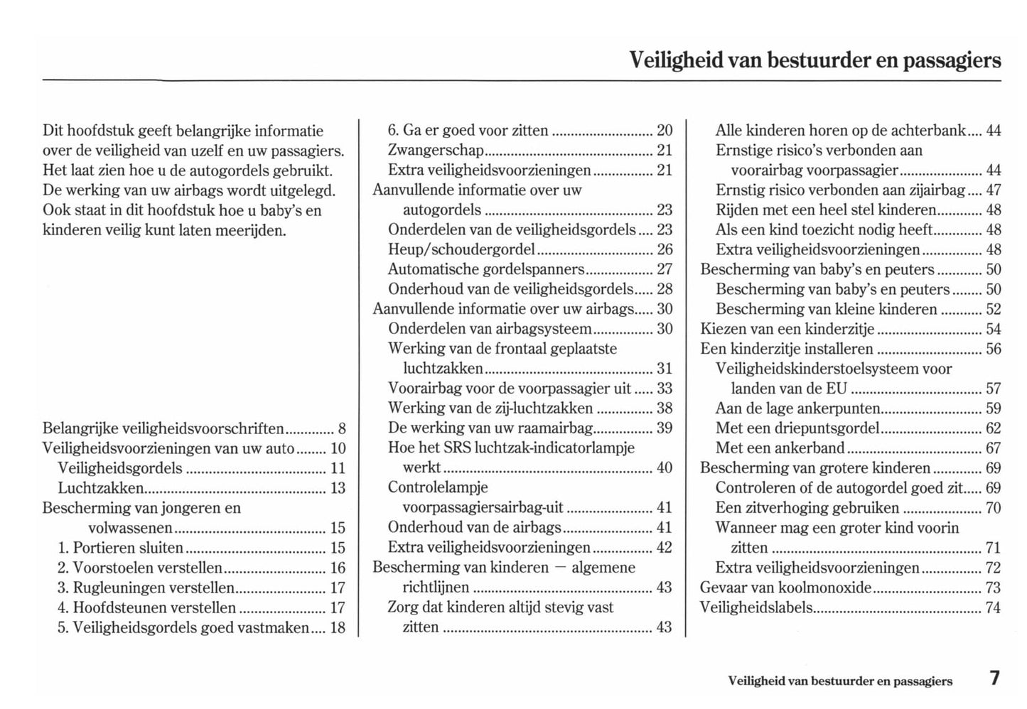 2011-2012 Honda Jazz Owner's Manual | Dutch