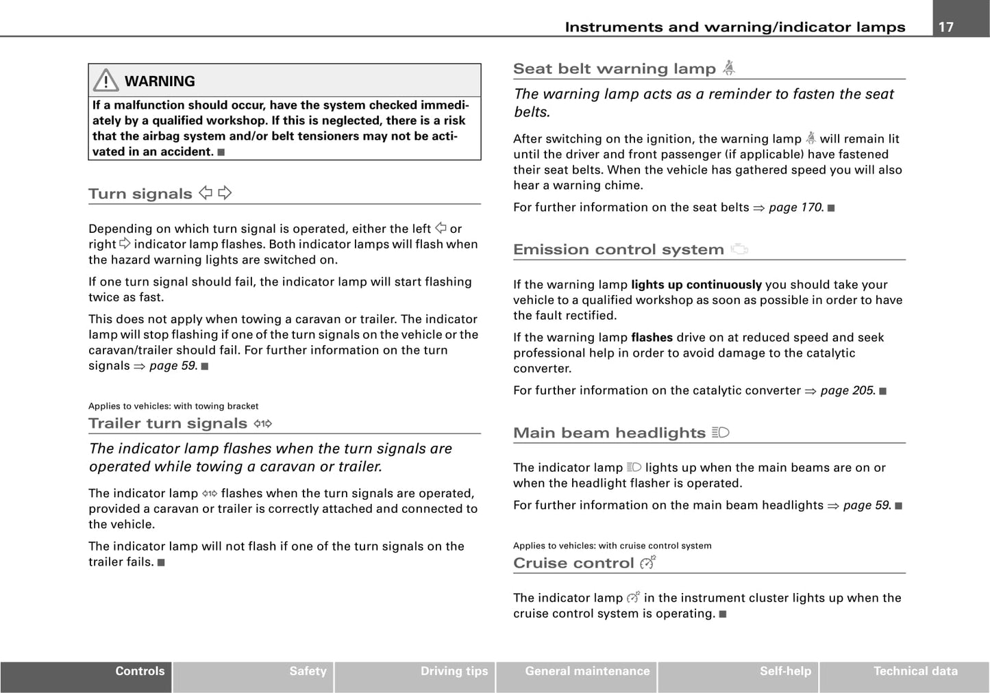 2007-2014 Audi A5 Bedienungsanleitung | Englisch