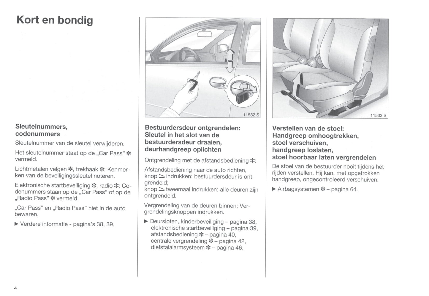 2000-2003 Opel Corsa Gebruikershandleiding | Nederlands