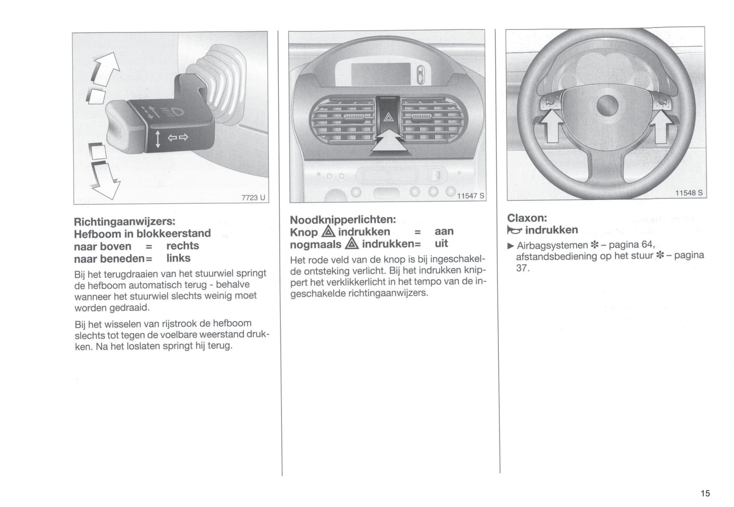 2000-2003 Opel Corsa Gebruikershandleiding | Nederlands