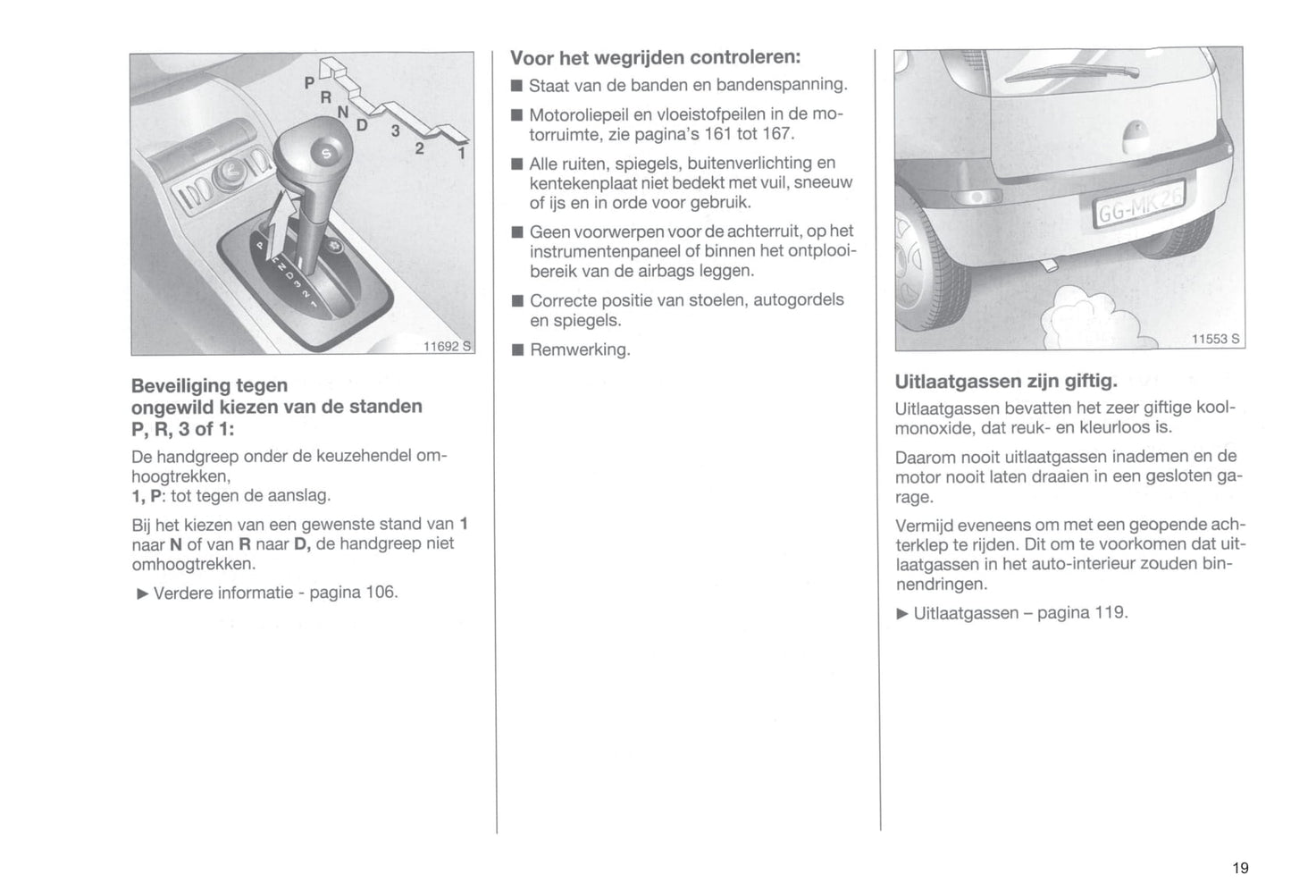 2000-2003 Opel Corsa Gebruikershandleiding | Nederlands