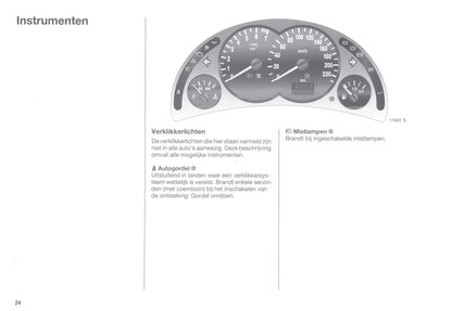 2000-2003 Opel Corsa Gebruikershandleiding | Nederlands