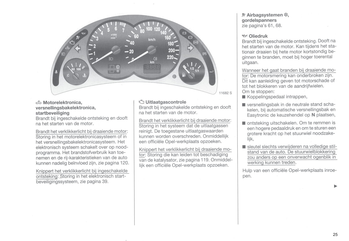 2000-2003 Opel Corsa Gebruikershandleiding | Nederlands