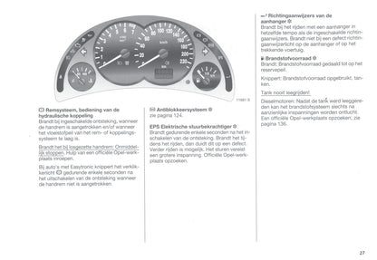 2000-2003 Opel Corsa Gebruikershandleiding | Nederlands