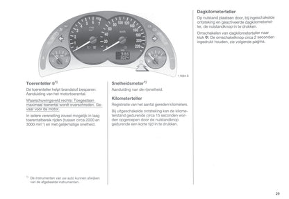 2000-2003 Opel Corsa Gebruikershandleiding | Nederlands