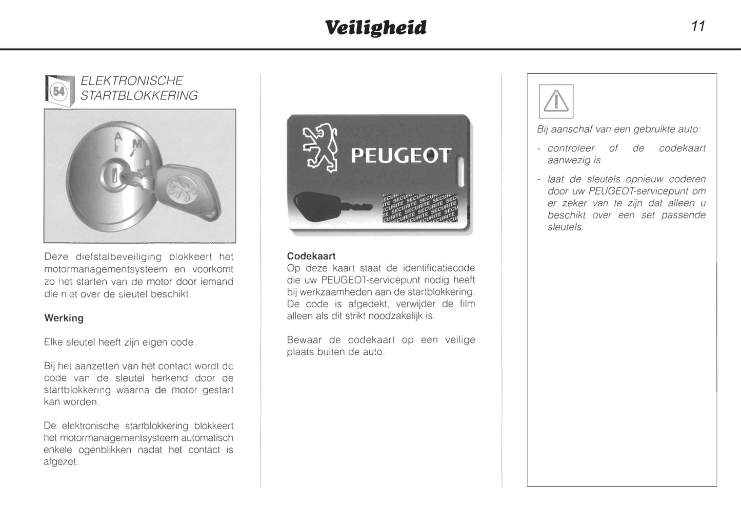 1996-2000 Peugeot 106 Gebruikershandleiding | Nederlands