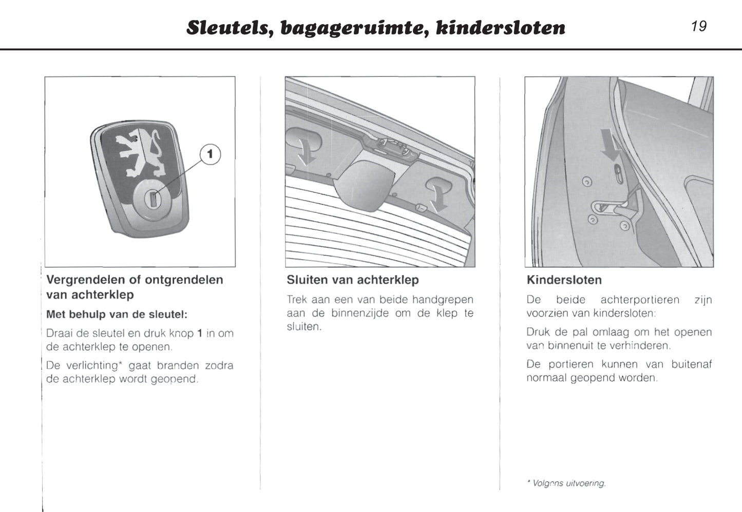 1996-2000 Peugeot 106 Gebruikershandleiding | Nederlands