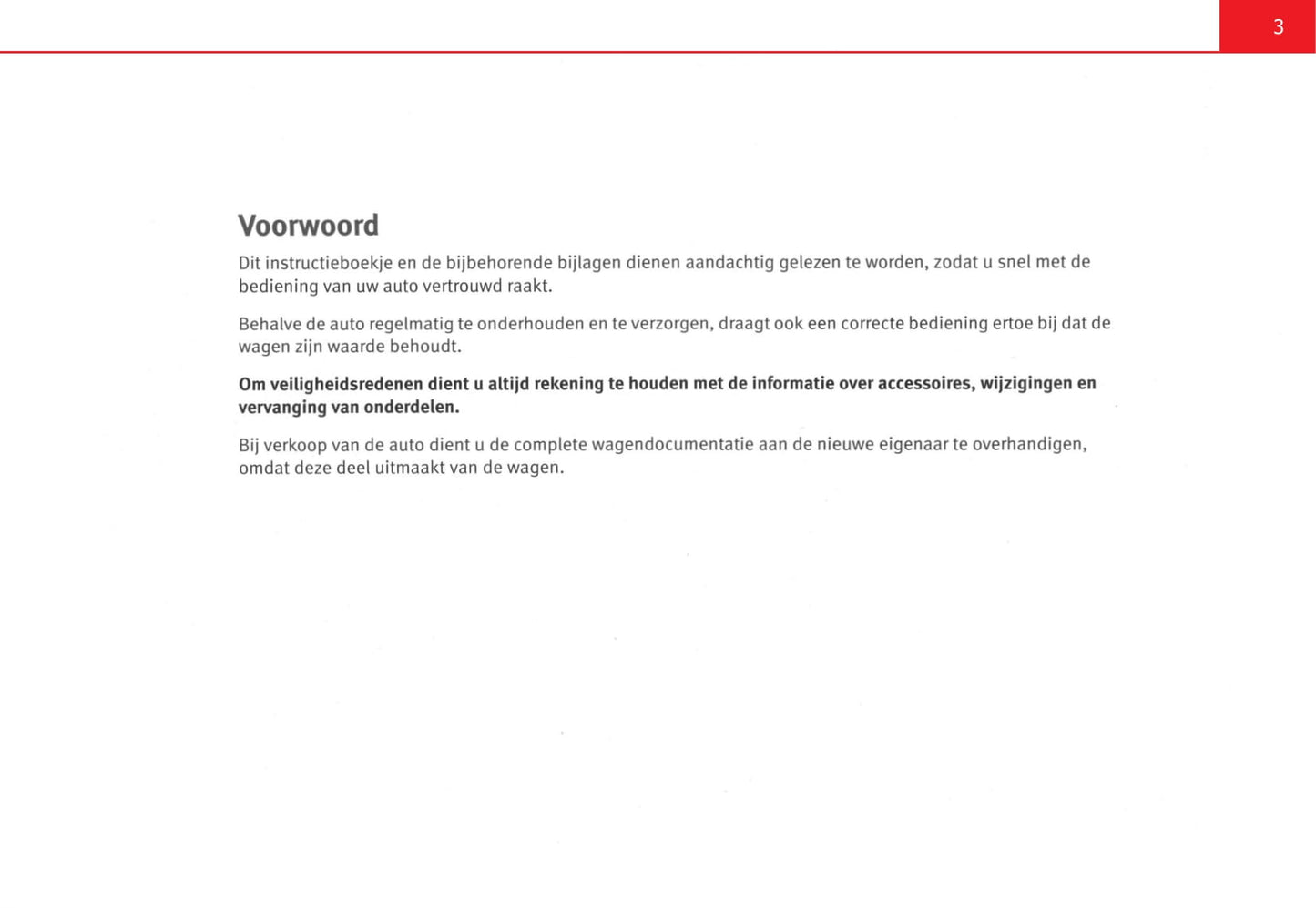 2007-2008 Seat Cordoba Owner's Manual | Dutch